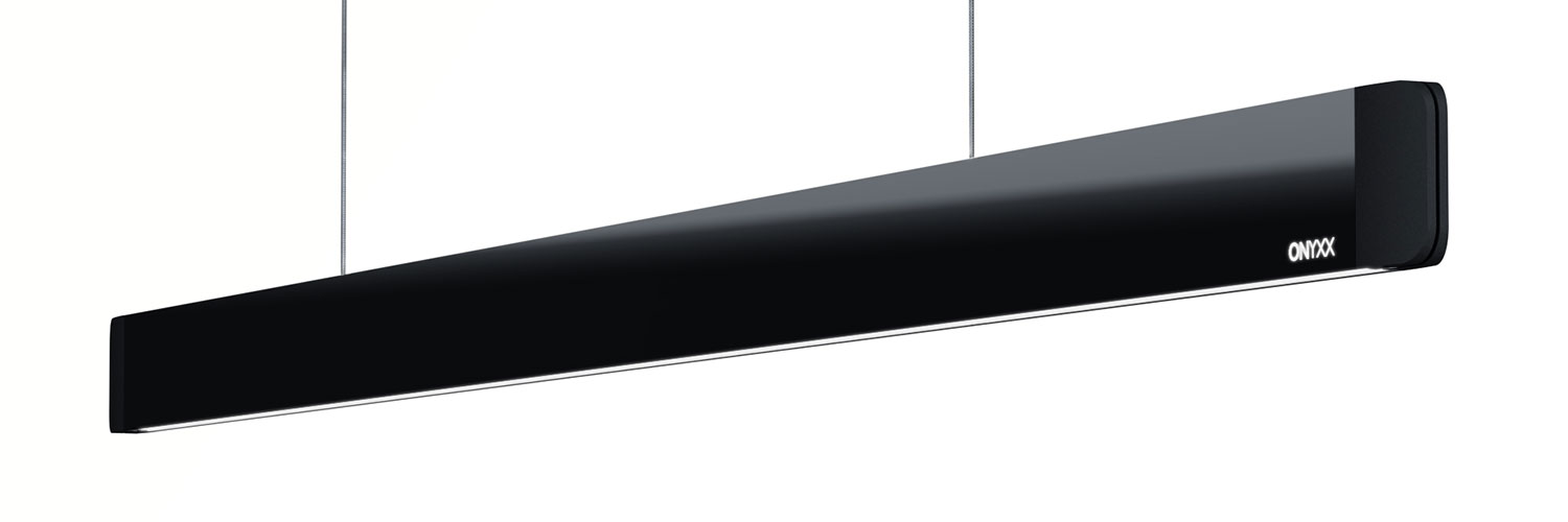ONYXX LINEA PRO - Lineare Pendelleuchte Schwarz