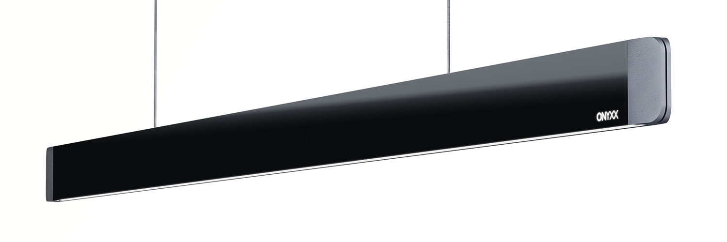 ONYXX LINEA PRO - Lineare Pendelleuchte Silber